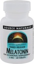 Fuente Natural Melatonin 3 MG TB, 60 CT