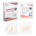 Dynarex Dynafoam Waterproof Bordered Adhesive Foam Wound Dressing Bandage, 4" x 4", 10 Count