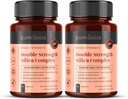 Complejo de Silica de doble fuerza – 6 meses de suministro! (Extracto de caballo de 2000mg x 180 Tabletas(2 botellas de 90))