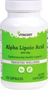 Ácido Alfa Lipoico Vitacost - 300 mg - 120 cápsulas