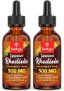 57.000 MG Liposomal Active Rhodiola Rosea Supplement, Rhodiola Root Extract, Liquid for High Absorption, Rhodiola Rosea Root Extract Tintura para Energía, Estrés, Mood, Vegan, 120 ml