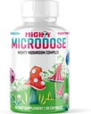 5-Mushroom Nootropic Blend - 30 cápsulas, Turquía Tail, Reishi, Maitake Mushroom Extract with High Beta Glucan, &amp; Lion Mane Mushroom Supplement Capsules, Mushrooms funcionales Herbal Suplementos