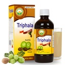 BASIC AYURVEDA Triphala Juice Silencio 16.23 Fl Oz (480ml) Silencio Orgánica Jugo de frutas de Amla Bibhitaki " Haritaki peru Fuente Natural de Vitamina C Silencioso para el cabello saludable " Digestión