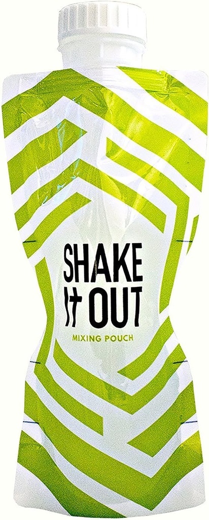 Botella de Shaker plegable para Protein Shakes, Suplementos - 12 onzas Reutilizable, Reciclable, Botella de Viaje