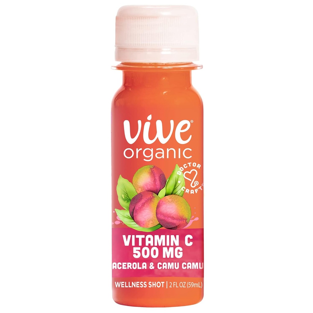 Vive Orgánica Pure Boost Vitamina C Shot (2oz Botella)