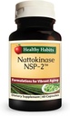 Habits saludables Nattokinase NSP2 High Potency Cardiovascular Health Supplement 60 Count