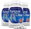 Laboratorios Justificados (3 Pack) Fungus Clear 1.5 Billion CFU Probiotic Pills 180 Capsules