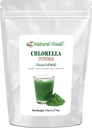 Z Natural Foods Chlorella Powder, Cracked Cell Wall Plant Protein, Blue Green Algae Superfood Powder, Perfect for Smoothies, Drinks, Recipes, Raw, Non GMO, Gluten Free, Vegan, 5 libras