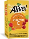 ¡La naturaleza está viva! Suplemento de vitamina C Hecho con cerezas de Acerola Orgánica, Soporte Inmunitario*, Soporte Antioxidante*, 100% Fruta Vitamina C, 120 cápsulas (paquete mayo Vary)