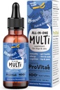 Multivitamínico líquido completo para perros y gatos – Suplemento diario con digestivo, inmunidad, alergia " piel " , apoyo a la movilidad – Antioxidante Blend for Longevity, 2oz