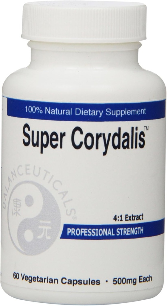 Super Corydalis Extracto Suplemento, 60 Cuenta