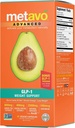 Metavo Advanced Weight Support – Suplementos de dieta natural con nutrientes esenciales para promover el bienestar, Enriquecido con aguacates, té verde, cromo &amp; café verde, 90 pastillas de dieta fácil de cambiar