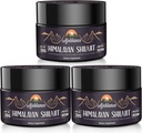 Ajoblanco 600mg Natural Himalaya Shilajit Resin - Himalayan Gold Shilajit Resin with Organic Ayurvedic Blend in High Potency for Energy, Strength &amp; Immunity, Pack of 3