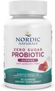 Nordic Naturals Zero Sugar Probiotic Gummies - Strawberry Watermelon Flavor - 40 Gummies - Apoyo Digestive Wellness & Immune Health - Non-GMO - Third Party Tested - Vegan - 20 Servimientos