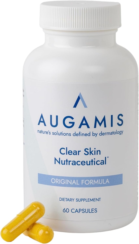Tratamiento de acné hormonal para mujeres - No DIM - (60 cápsulas, 485 mg) - Medicación de acné libre de DIM - Ayuda a acné nodular y hormonal - Mejor tratamiento de acné para adolescentes y adultos