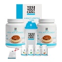 ¡Sí puedes! Kit de Transformación, Reemplazo y Complemento de Comida Completa, Reemplazo de Comida con Proteína, Vitaminas y Minerales, Kit de Bienestar con Shaker y Guía de Nutrición - (Dulce de Leche)