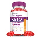 Laboratorios Justificados Fast Ripped Keto ACV Gummies Extreme 2000MG Fast Ripped Keto Gummies Apple Sider Vinegar Formulado con Pomegranate Beet Juice Powder B12 Vegan Non GMO 60 Gummys