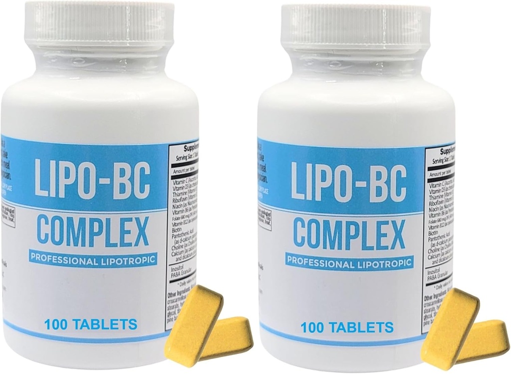 Complejo Lipo BC 100 Tabletas (2 Pack) 200 Tabletas Total