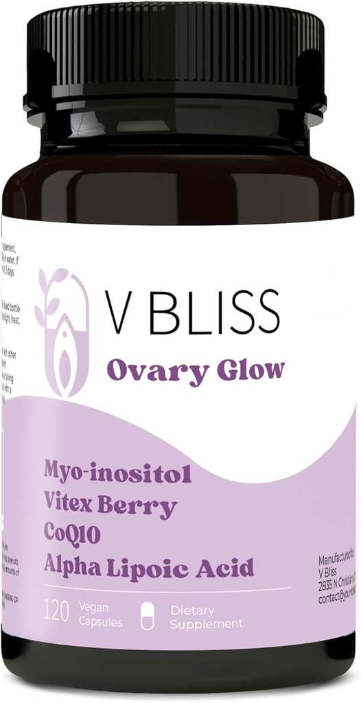 Myo-inositol &amp; Vitex Berry ← Equilibrio hormonal para las mujeres, Apoyo Ovárico saludable para las mujeres, Apoyo a la fertilidad ← CoQ10, Ácido alfa-lipoico, Cromo Silencioso