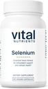 Vital Nutrients - Selenium - Powerful Antioxidant Support - 90 Vegetarian Capsules per Bottle - 200 mcg