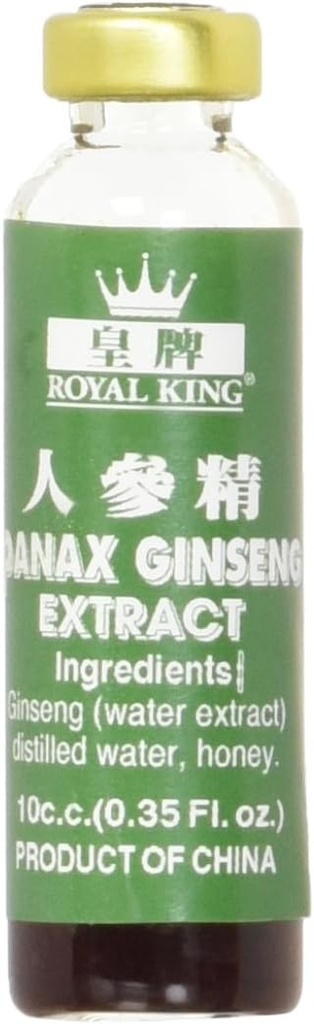Royal King Red Panax Ginseng Extracto 6000mg 10c.c./bottle X 30