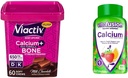 Viactiv Calcium Chews 60 Cuenta " vitafusion Calcium Gummy Vitaminas 100 Cuenta - Calcium Suplementos para Bone " Teeth Support
