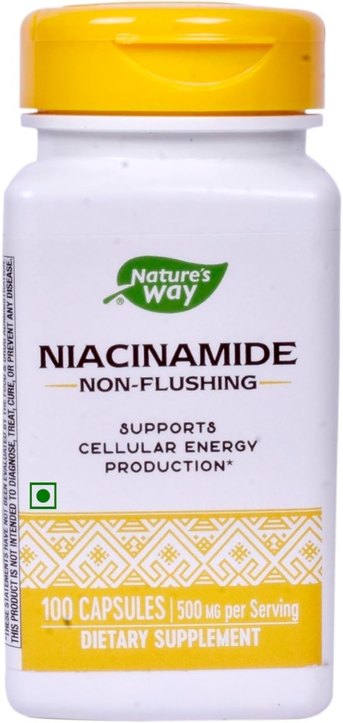 Camino de la Naturaleza Niacinamide 500mg - 100 cápsulas (2-Pack)