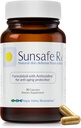 Sunsafe Rx Anti Aging Supplement: Natural Skin Protection Pills with Antioxidants for a Youthful Appearance & Eye Health + Vitamins, Minerals, &amp; 250mg Polypodium Leucotomos (30 cápsulas)