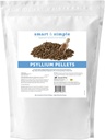 Pellets Smart & Simple Psyllium para Caballos TENIDO Psyllium Husk Fiber Suplemento para Equine Digestive Wellness Apoyar Apple-Banana Flavored ← 8 Mensual Purges TEN 17.5 lb Bag