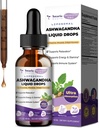 Totaria Liposomal Ashwagandha Liquid Drops w/Shilajit, Magnesium, Soursop, L-Theanine, Ultra Extact Ashwagandha Root Extract ← 7% Withanolides ← Alcohol-Free ← No-GMO Silencio para Hombres