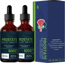 Prostate Treatment Drops - Prostate Relief Drops, Prostate Natural Herbal Drops, DHT Blocker Urinary Health &amp; Prostate Support Supplement for Mens Health (2pcs)