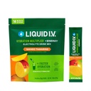 Liquid I.V.® Hydration Multiplier® +Energía - Mango Tamarind - Hydration Powder Packets ← Electrolyte Powder Drink Mix ← Conveniente Single-Serving Sticks ← Non-GMO TEN 14 Servings (Pack of 12)