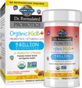 Garden of Life Kids Probiotics, Dr. Formulated Probiotics Organic Kids+ Vitamina C & D, Strawberry Banana, Gluten Dairy &amp; Soy Free Immune &amp; Digestive Health Supplement, 30 Chewables (Shelf Stable)