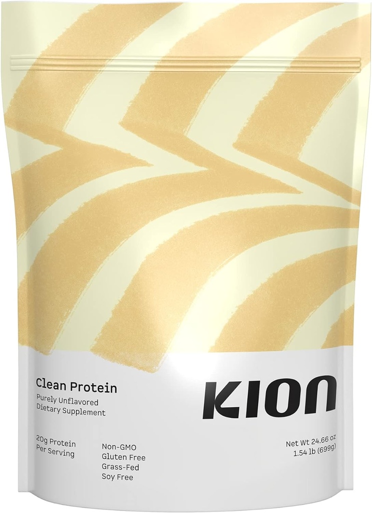Kion Clean Protein Powder ← 30 Servings (Unflavored)