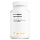 Supersmart - Champex Mushroom (Agaricus Bisporus Extract) 1500 mg por día - Body Odor &amp; Bad Breath Supplement - Internal Deodorizer TEN Non-GMO &amp; Gluten Free - 120 Vegetarian Capsules