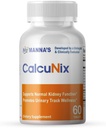 Manna CalcuNix Kidney Support Supplement Promotes Urinary Track 60 Tablets
