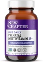 New Chapter Prenatal Vitamins, One Daily Prenatal Multivitamin Enhanced for Age 35+ with Methylfolate + Choline for Healthy Mom & Baby, Gluten Free ' Non-GMO- 90 ct