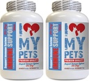 Soporte para perros - Soporte para perros - Booster - Saludable PET - Suplemento - Soporte para mascotas - 120 Treats (2 Botellas)