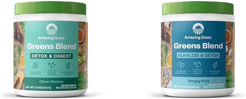 Increíble Grass Greens Blend Detox " Digest " Greens Blend Alkalize " Detox