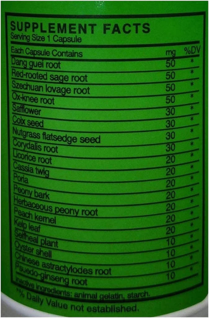 U-O-Clear Assure Ovary & Uterus Health - 500 mg - 60 cápsulas