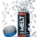 MELT - Best Thermogenic Fat Burner for Men &amp; Women - Appetite Suppressant Pills for Fast Weight Loss - Energy Booster and Mental Focus Supplement - Diet Pills Ese trabajo - 60 caps