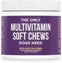 Natural Rapport Perro Multivitamínico - El Único Multivitamínico Ciervos suaves que los perros necesitan - 120ct Contain Zinc, y Manganese para soportar funciones y mantener el perro saludable
