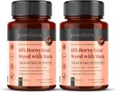 10X Horny Goat Weed Extract (3750mg) Maca Extract (2500mg) x 360 Tablets (2 Bottles of 180) - 1 Years Supply