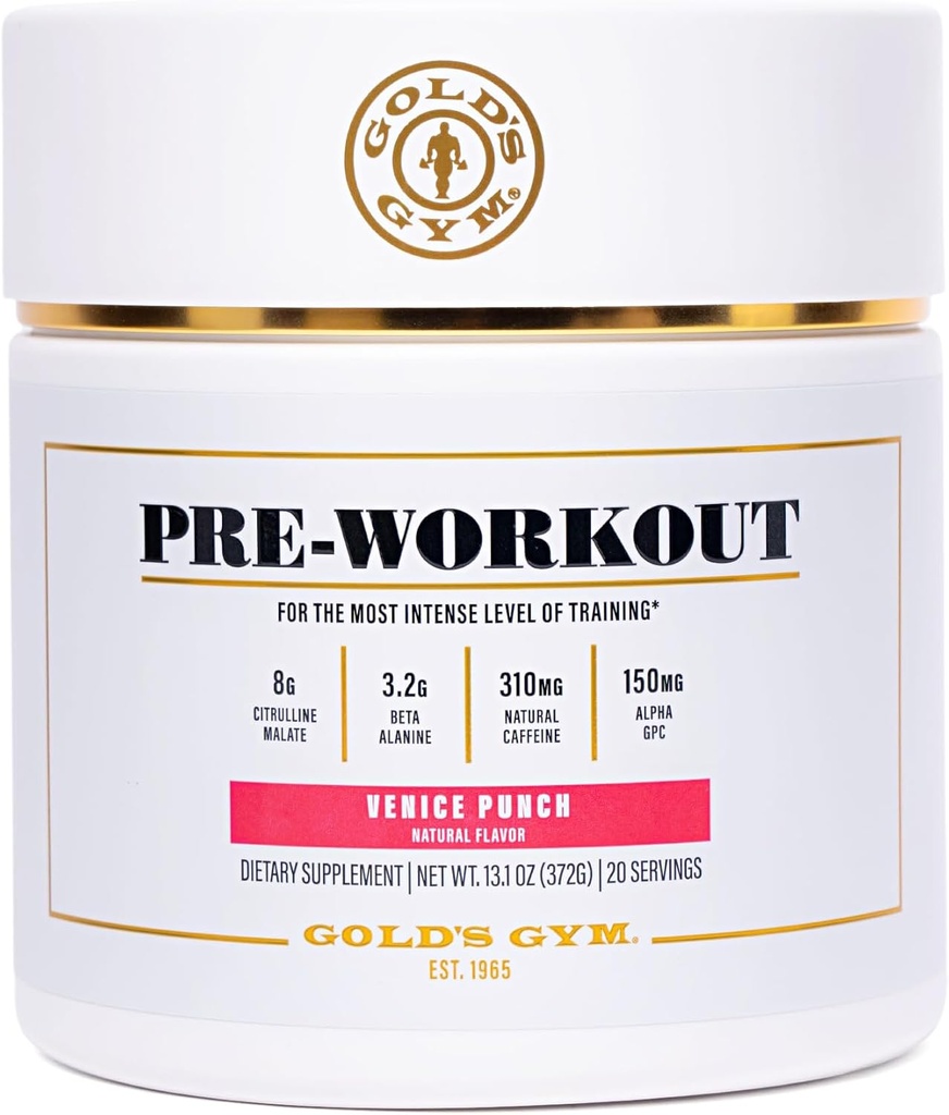 Pre-Workout Powder por el gimnasio de oro