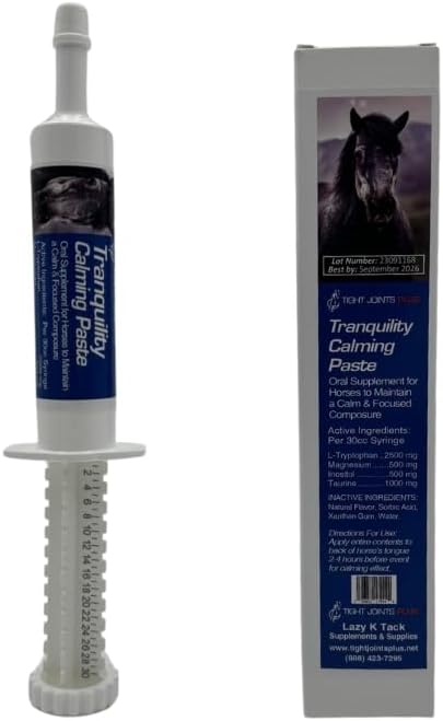 Tranquility Paste calmante para caballos
