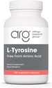 Allergy Research Group L-Tyrosine - Brain Support, Hormone Precursor, Free Form Amino Acid, 500mg Suplemento, Thyroid Support Capsules - 100 Count
