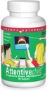 Fuente Naturals Attentive Niño - Nutrientes cognitivos saludables para niños activos - Enfoque mejorado " Atención con DMAE, Magnesio, Zinc " Grape Seed Extract - 30 Tablets