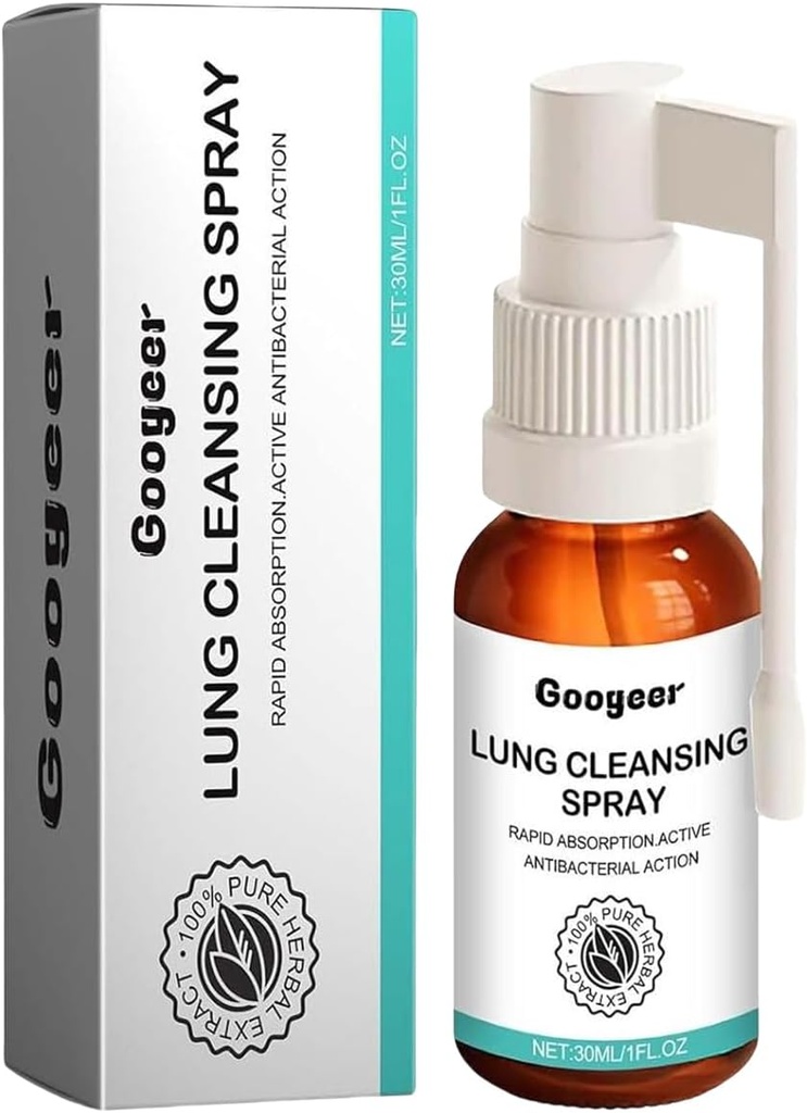Lung Cleansing Spray Herbal Lung Clear Detox for Smokers