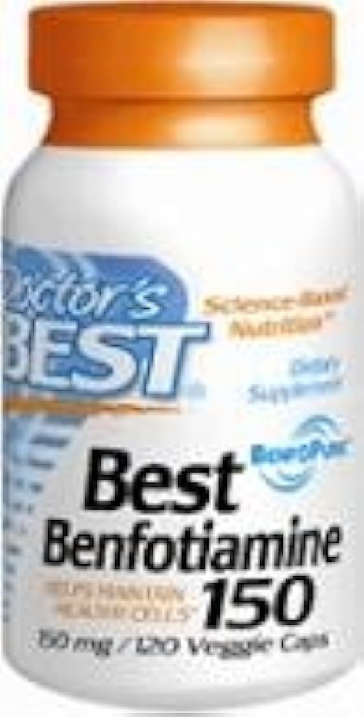 Mejor médico - Mejor benfotiamina (150 mg) 120VC
