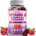 Complejo de vitamina B libre de azúcar para mujeres - Complejo de vitaminas vegano b con metil B12, folato de metil - más vitamina C, zinc, inositol - apoya la energía, inmuno, cabello saludable, piel (60 cuenta)